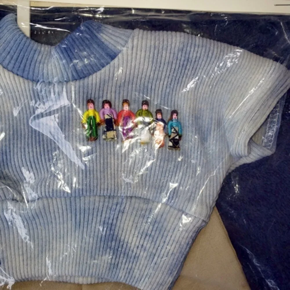 NEW American Girl Handcrafted Victory Shirt, Pants, & Mini Bag set AG 3188-1